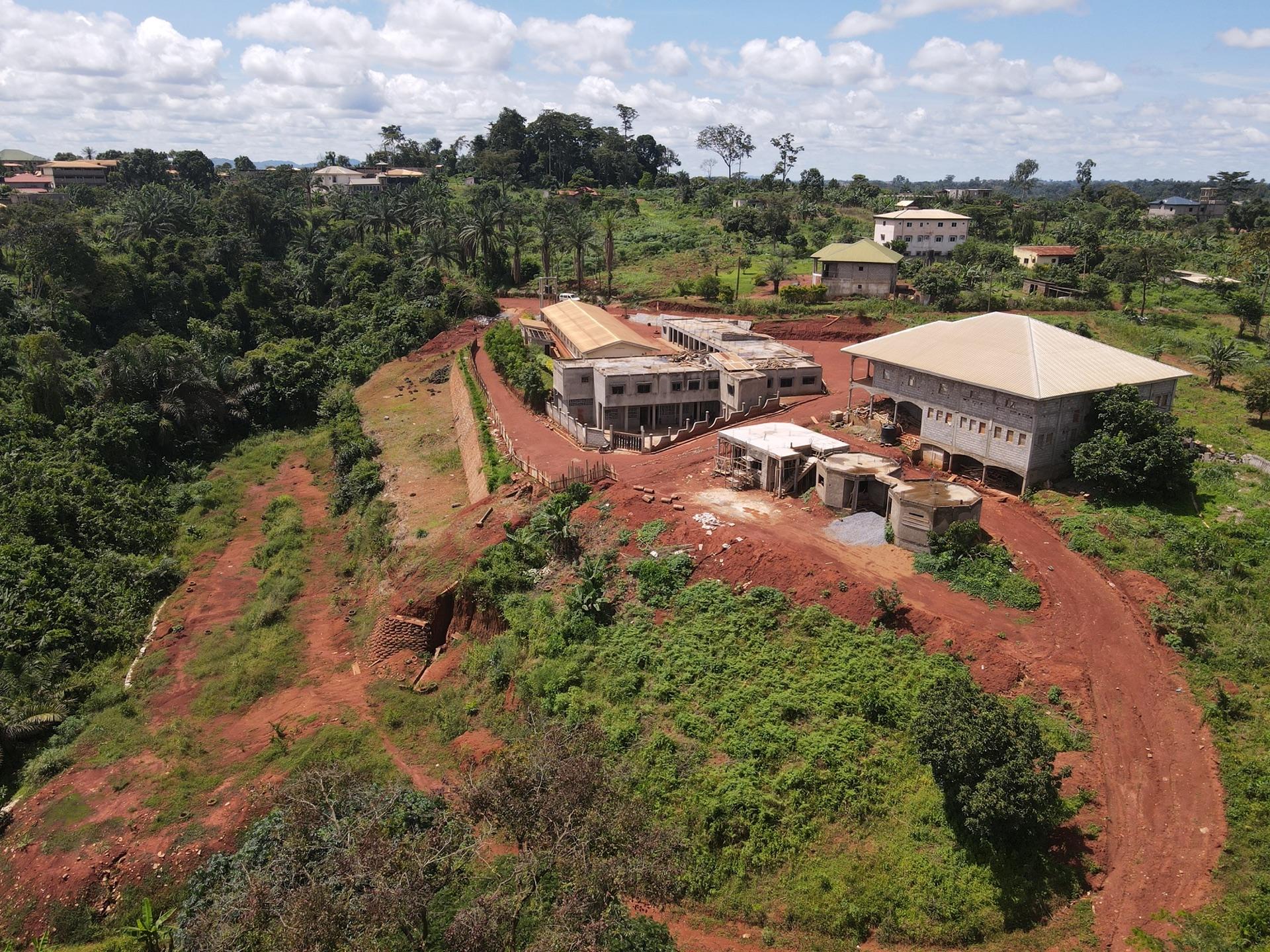 Baustelle der nationalen Vertretung von KAGEDEV in Kamerun